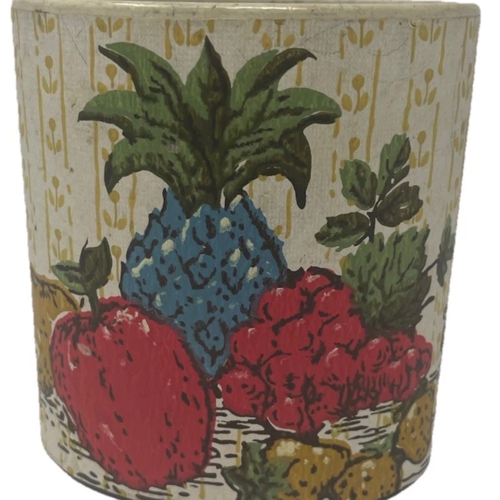 Fruit-Themed Decorative Vase